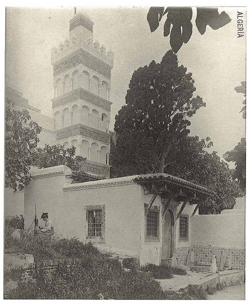 Algiers. Abder Rehaman - Mosque, circa 1890