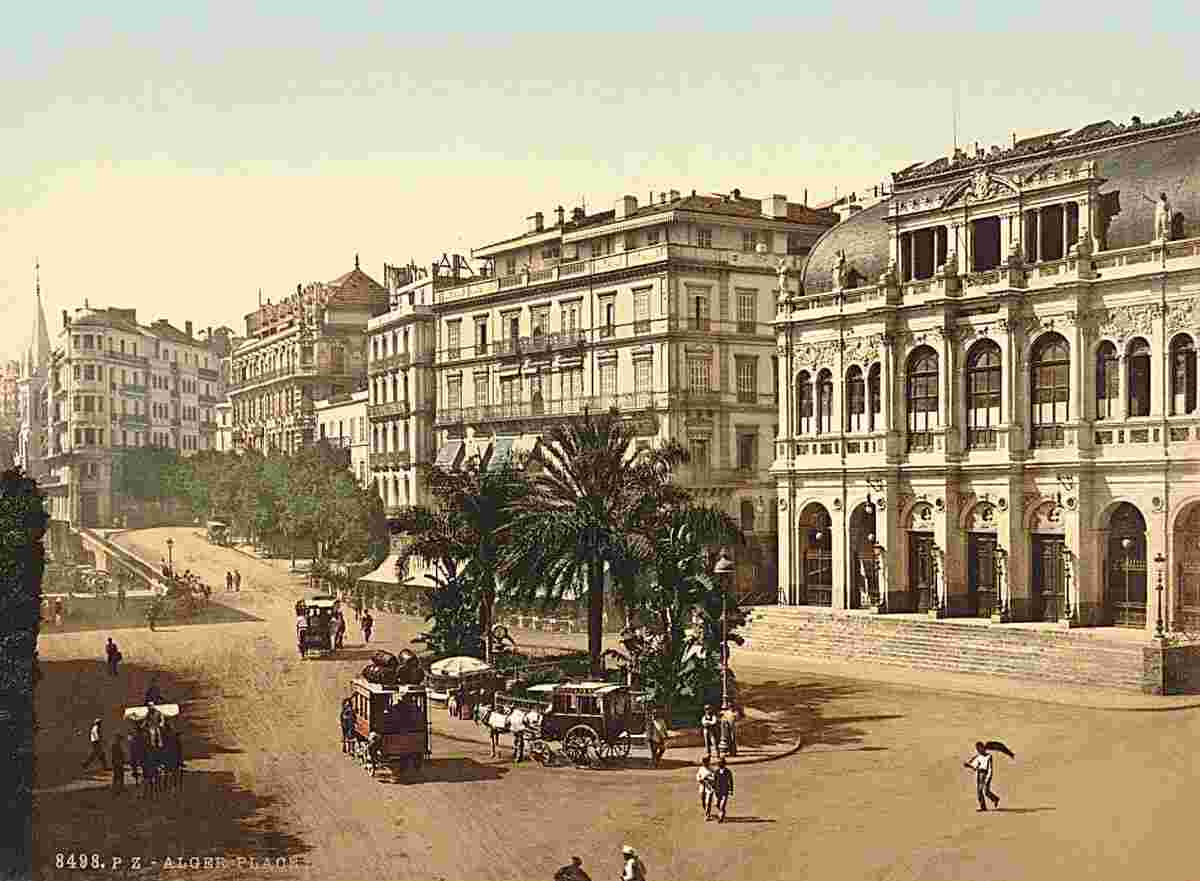 Algiers. Place de la republique