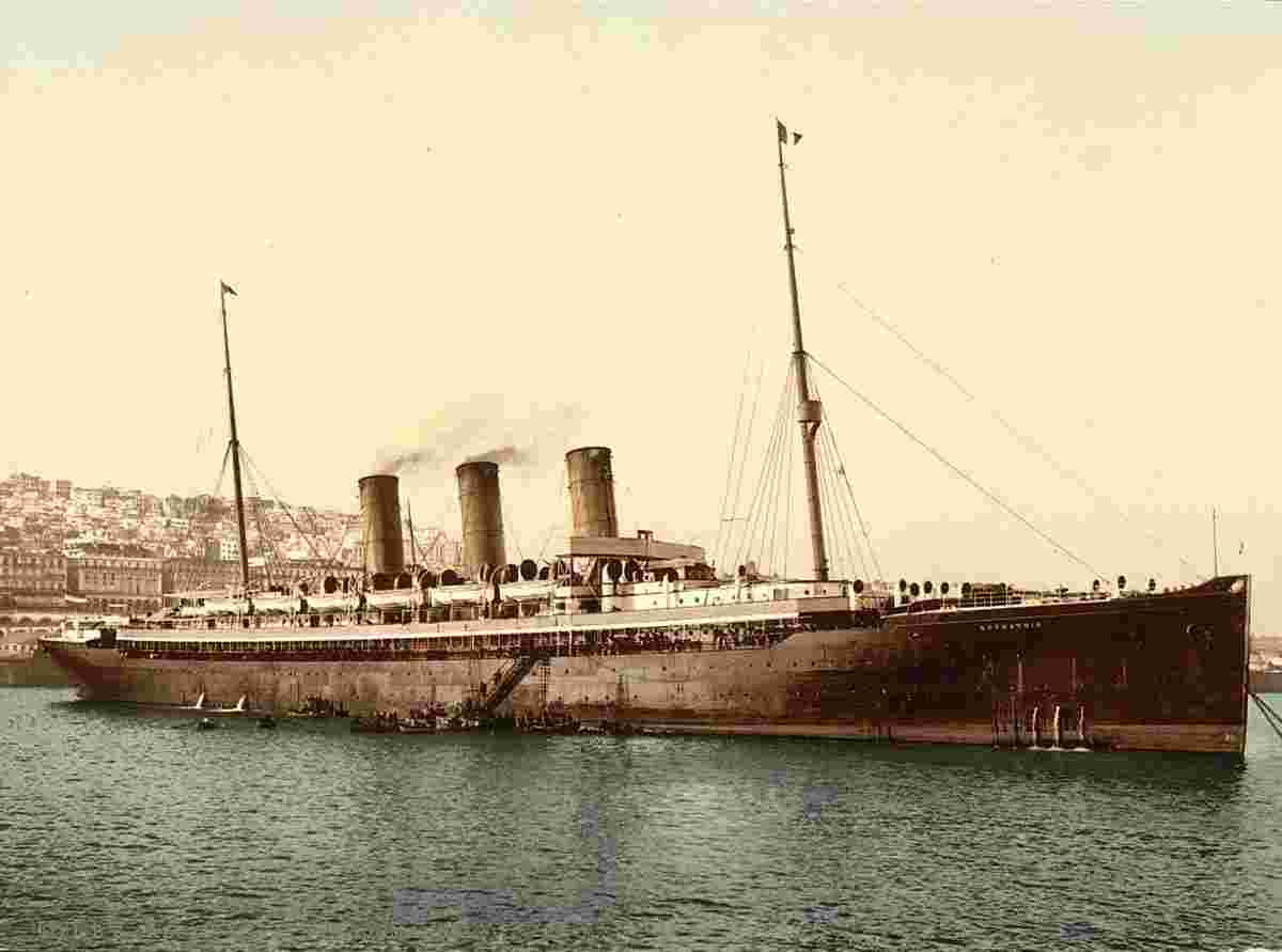Algiers. Steamship 'Normannia'