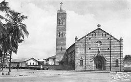 Cotonou. Church Our Lady