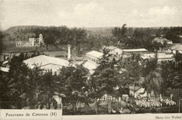 Cotonou. Panorama of the city