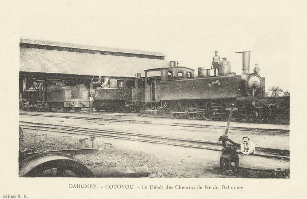 Cotonou. The Railway Depot