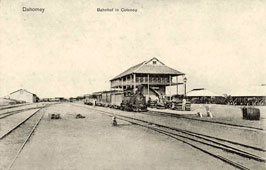 Cotonou. The Train Station