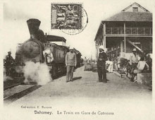 Cotonou. The Train Station