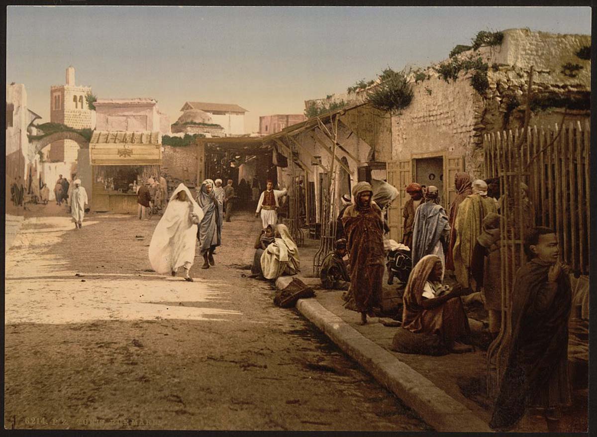 Tunis. Marr Street, circa 1890