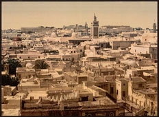 Tunis. Panorama of the city