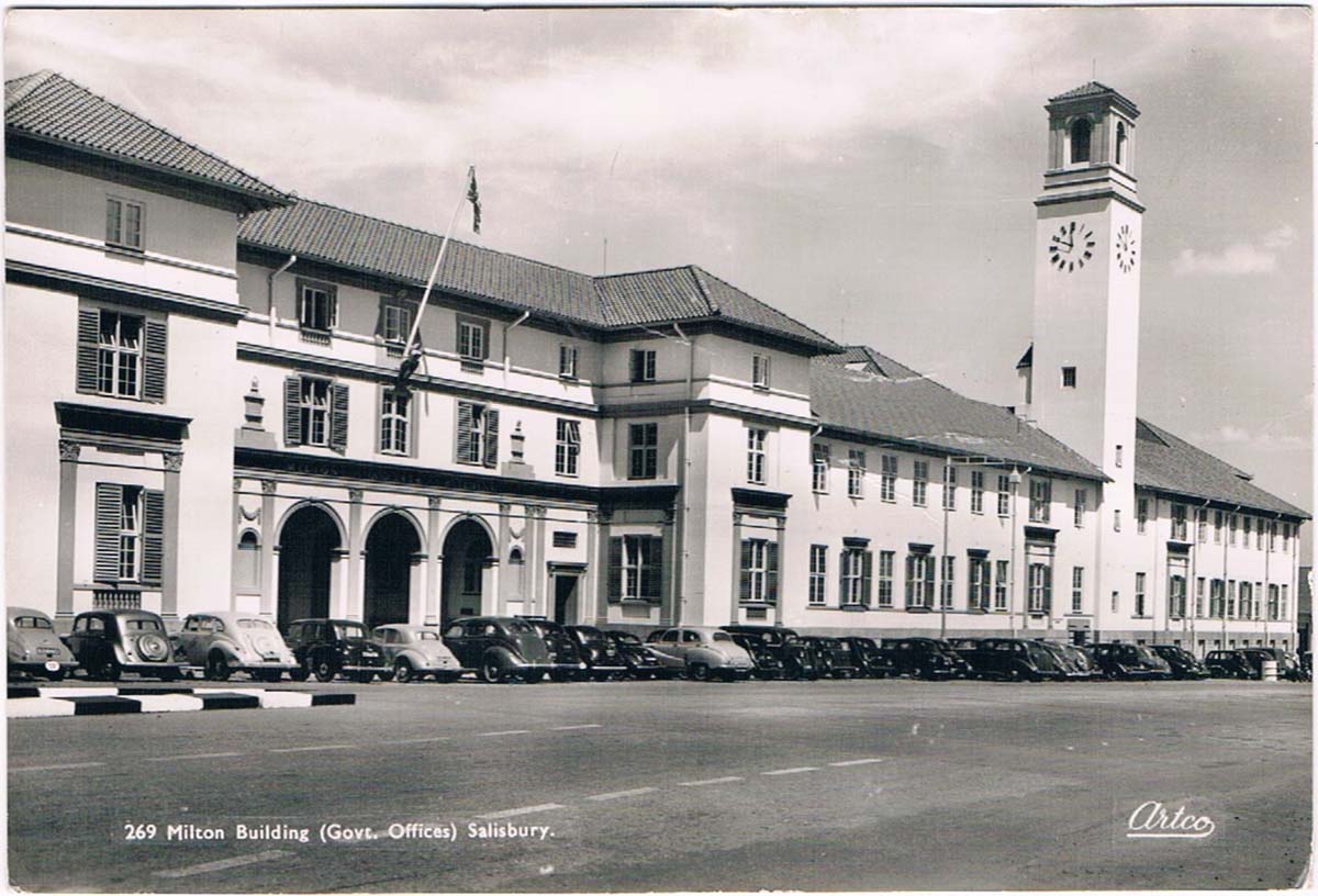 Harare. Milton Building - Government Offices, 1957