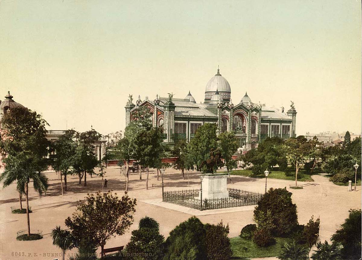 Buenos Aires. Pabellon Argentino, circa 1890
