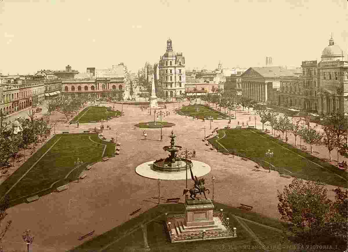 Buenos Aires. Plaza Victoria