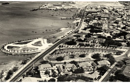Oranjestad. Bird's eye view, 1940