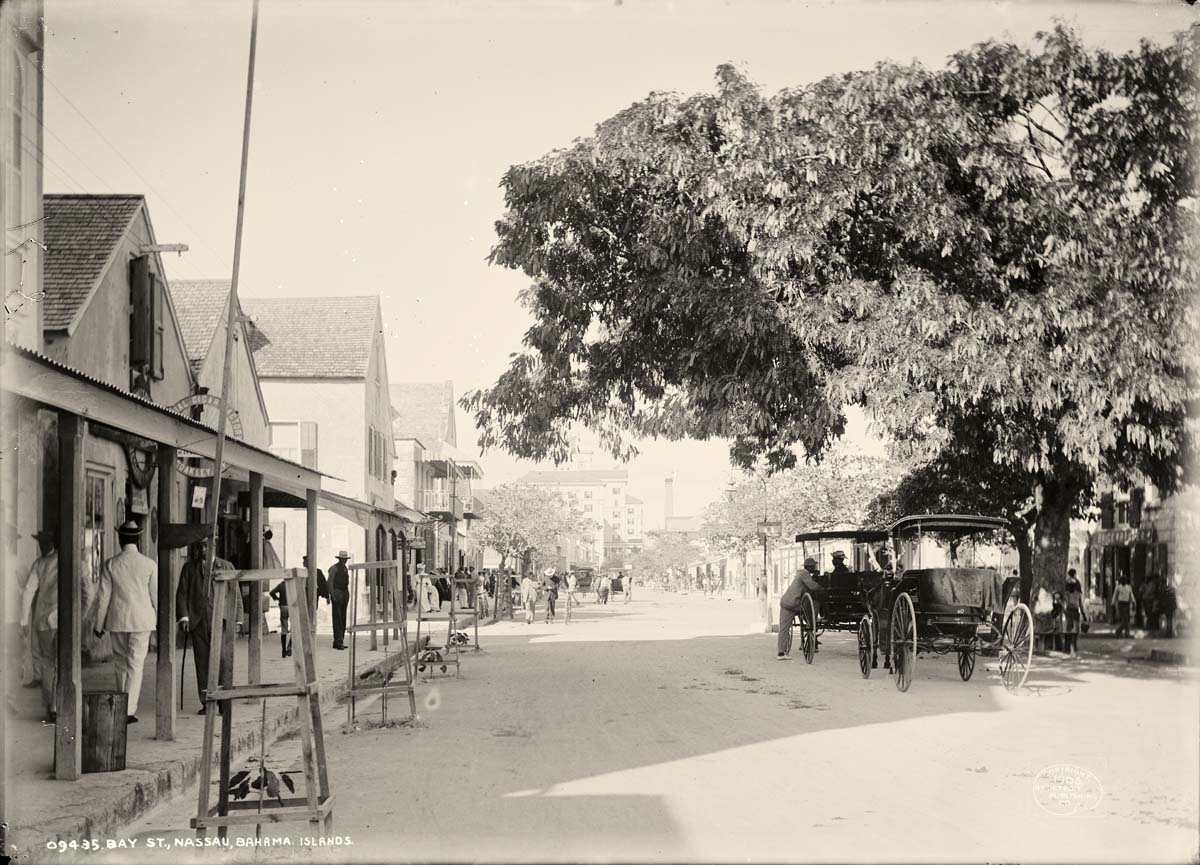 Nassau. Bay Street, 1906