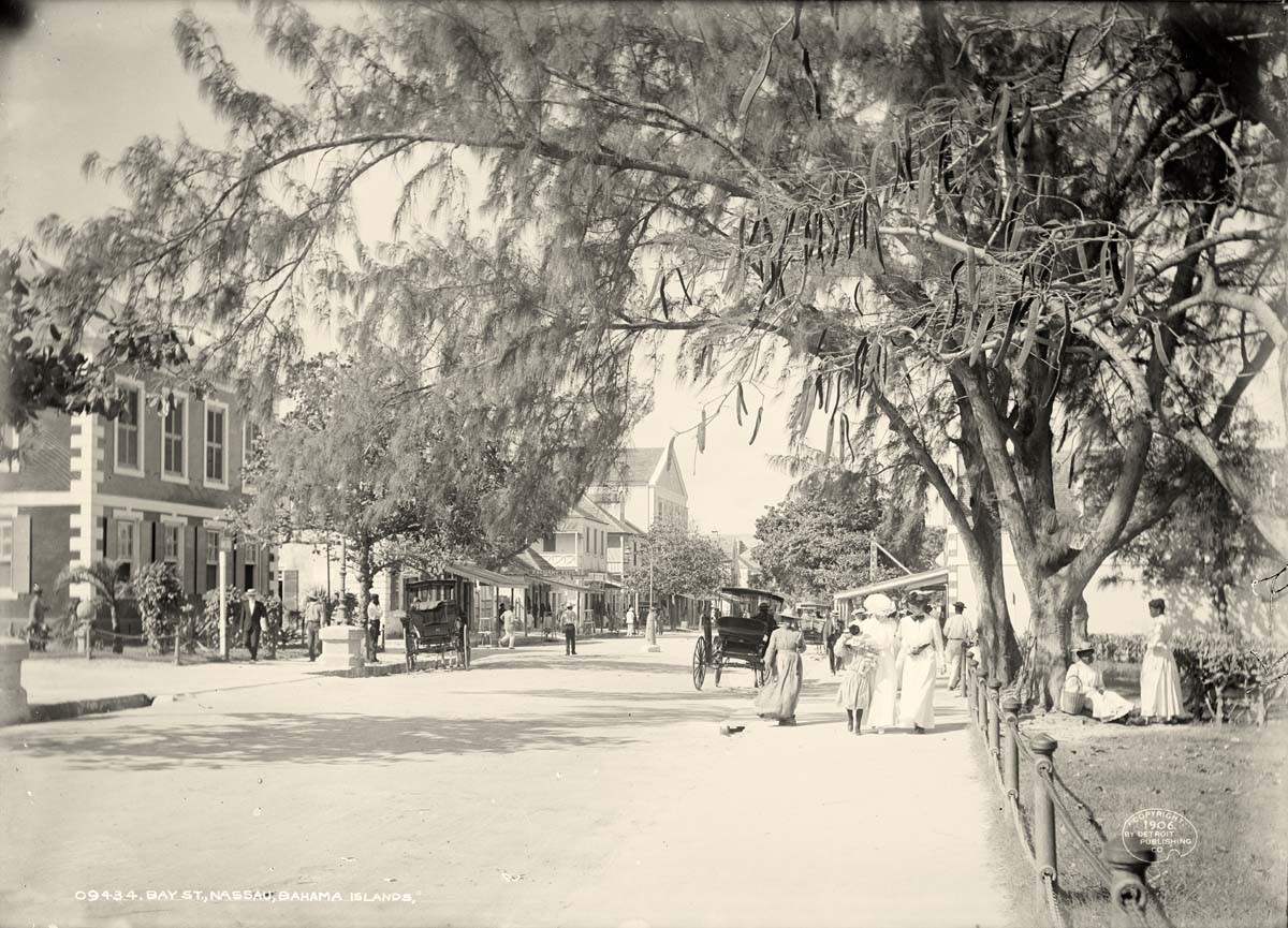 Nassau. Bay Street, 1906
