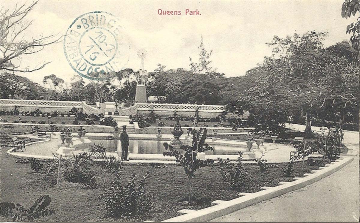 Bridgetown. Queens Park, 1916