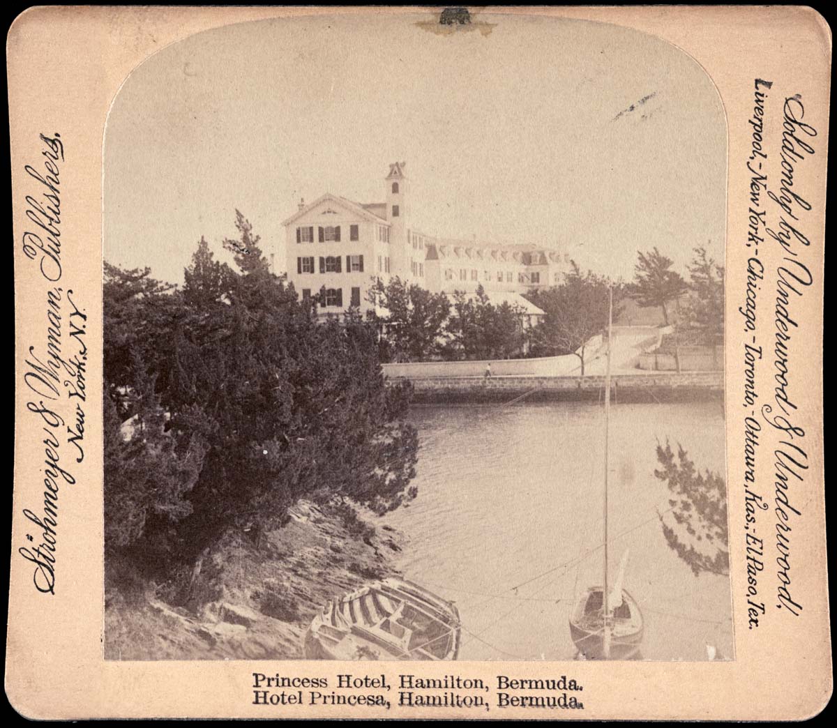 Hamilton. Princess Hotel, circa 1890