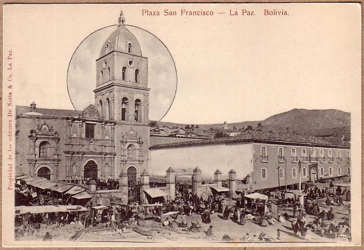La Paz. San Francisco Square, 1904