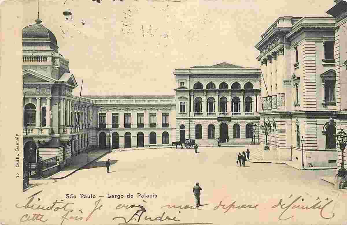 São Paulo. Palace Square, 1903