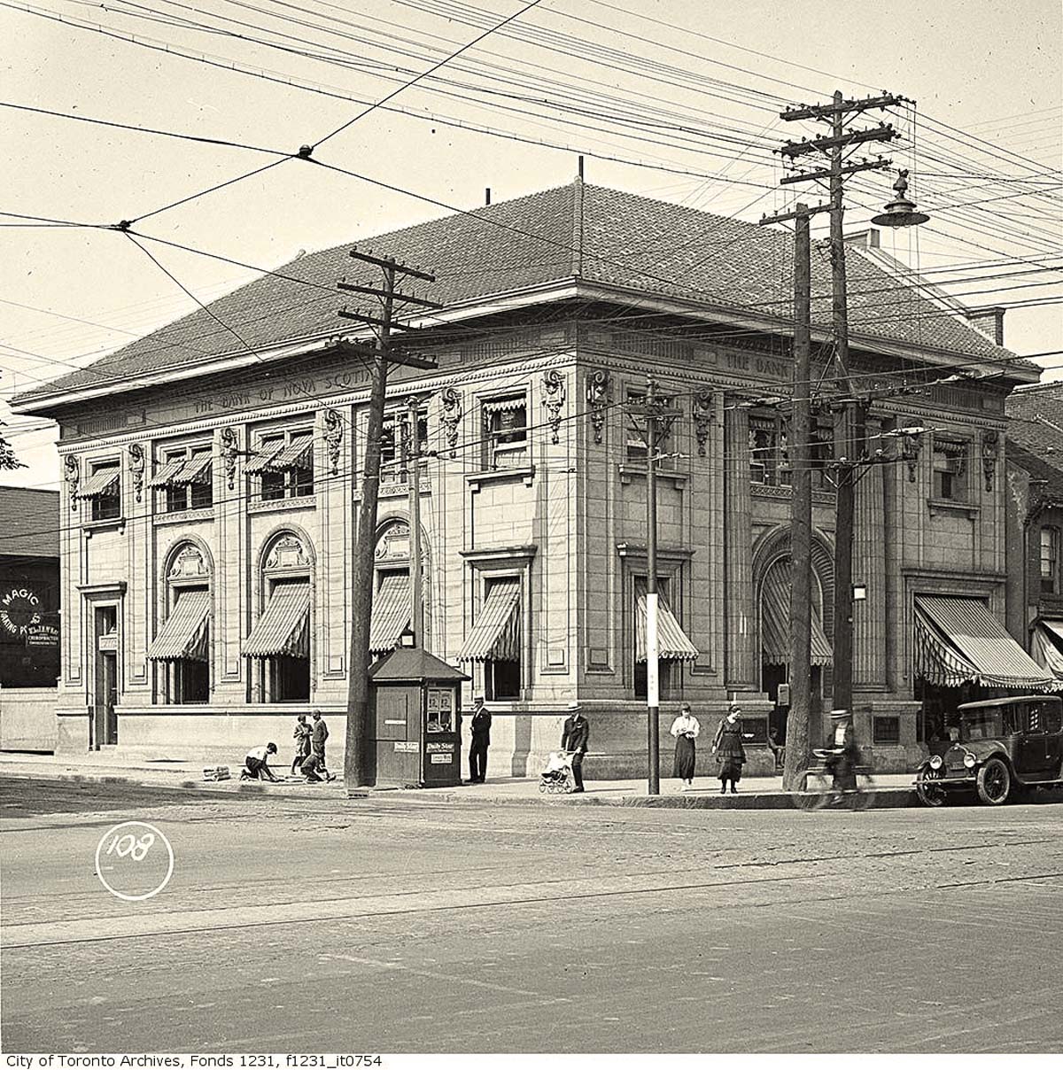 Toronto. The bank of Nova Scotia, 1919