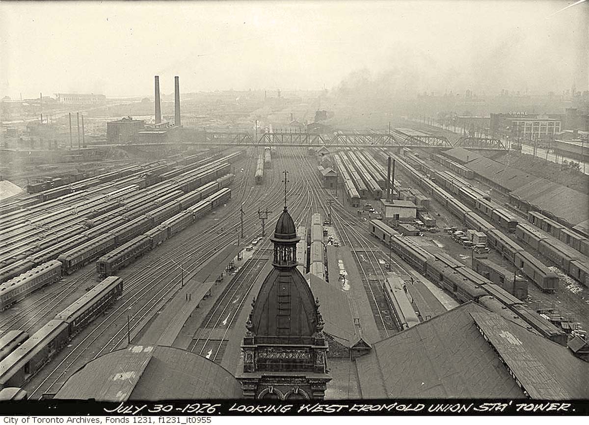 Toronto. View of station, 1926