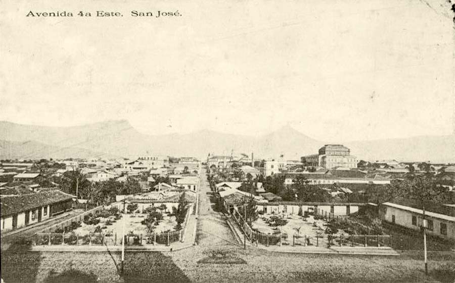 San José. 4th Avenue East, 1913