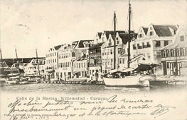 Willemstad. Panorama of the embankment