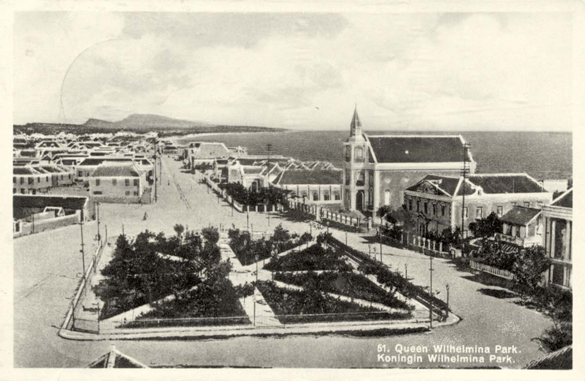 Willemstad. Queen Wilhelmina Park, 1930