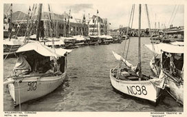Willemstad. Sailing boats
