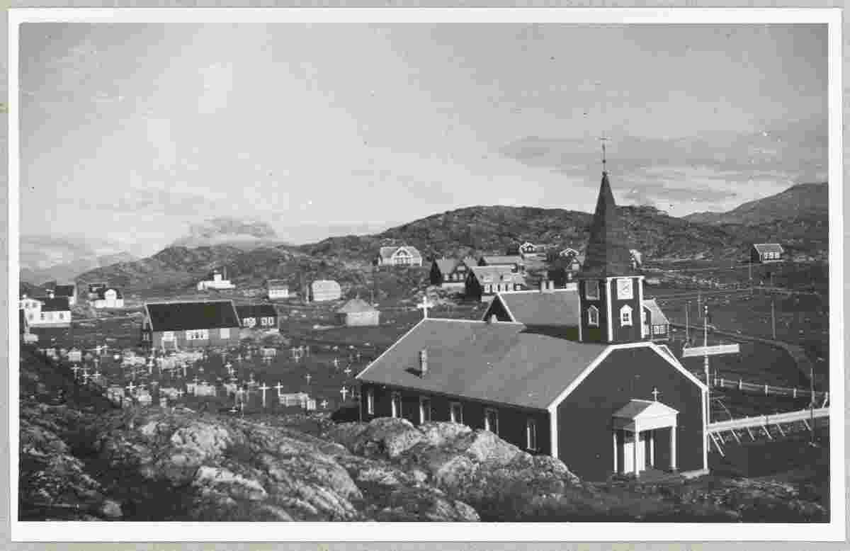 Nuuk. Savior Church, 8 september 1935