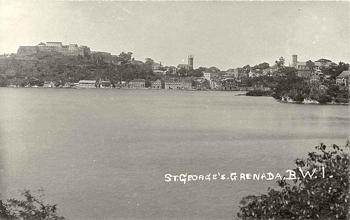 St George's. Panorama of City and Bay