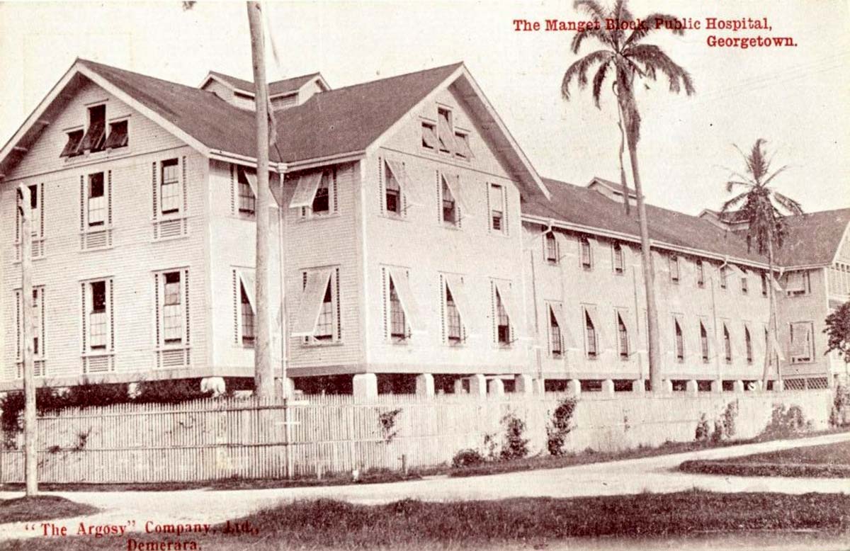 Georgetown. Manget Block, Public Hospital, 1910s