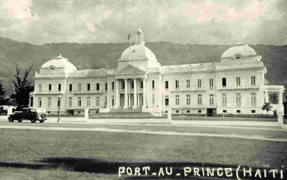 Port-au-Prince. National Palace, 1930