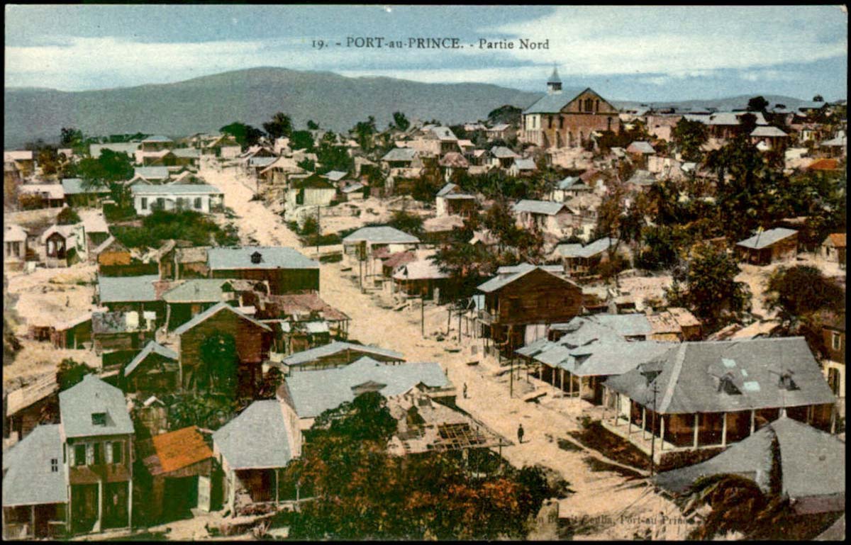 Port-au-Prince. North part of town