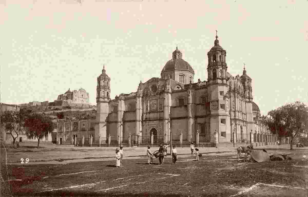 Mexico City. Basilica of Our Lady of Guadalupe, circa 1885