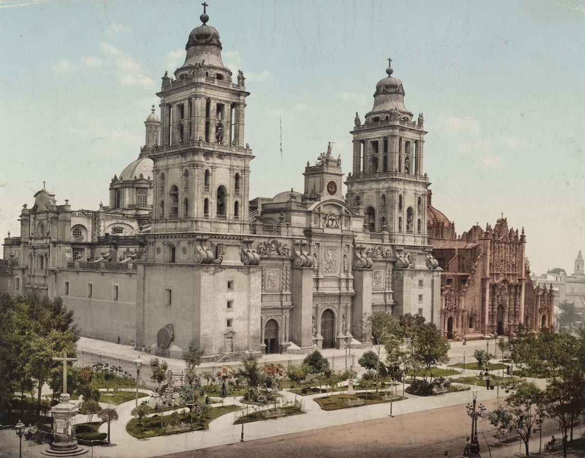 Mexico City. Cathedral, circa 1890