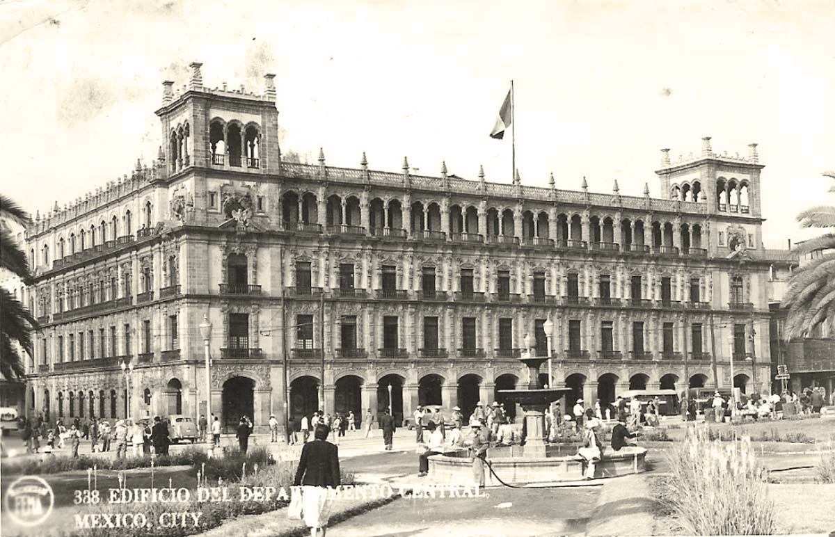 Mexico City. Central Department Building