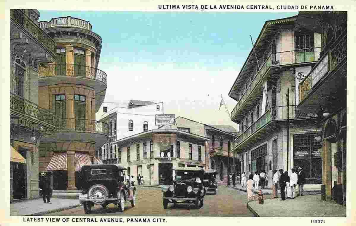 Panama City. Main Street