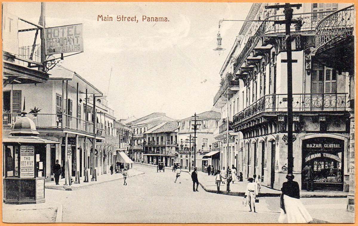 Panama City. Main Street