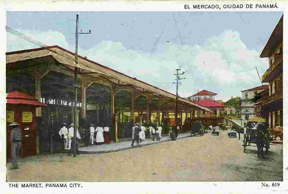 Panama City. Market