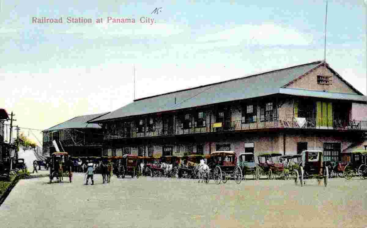 Panama City. Railway Station