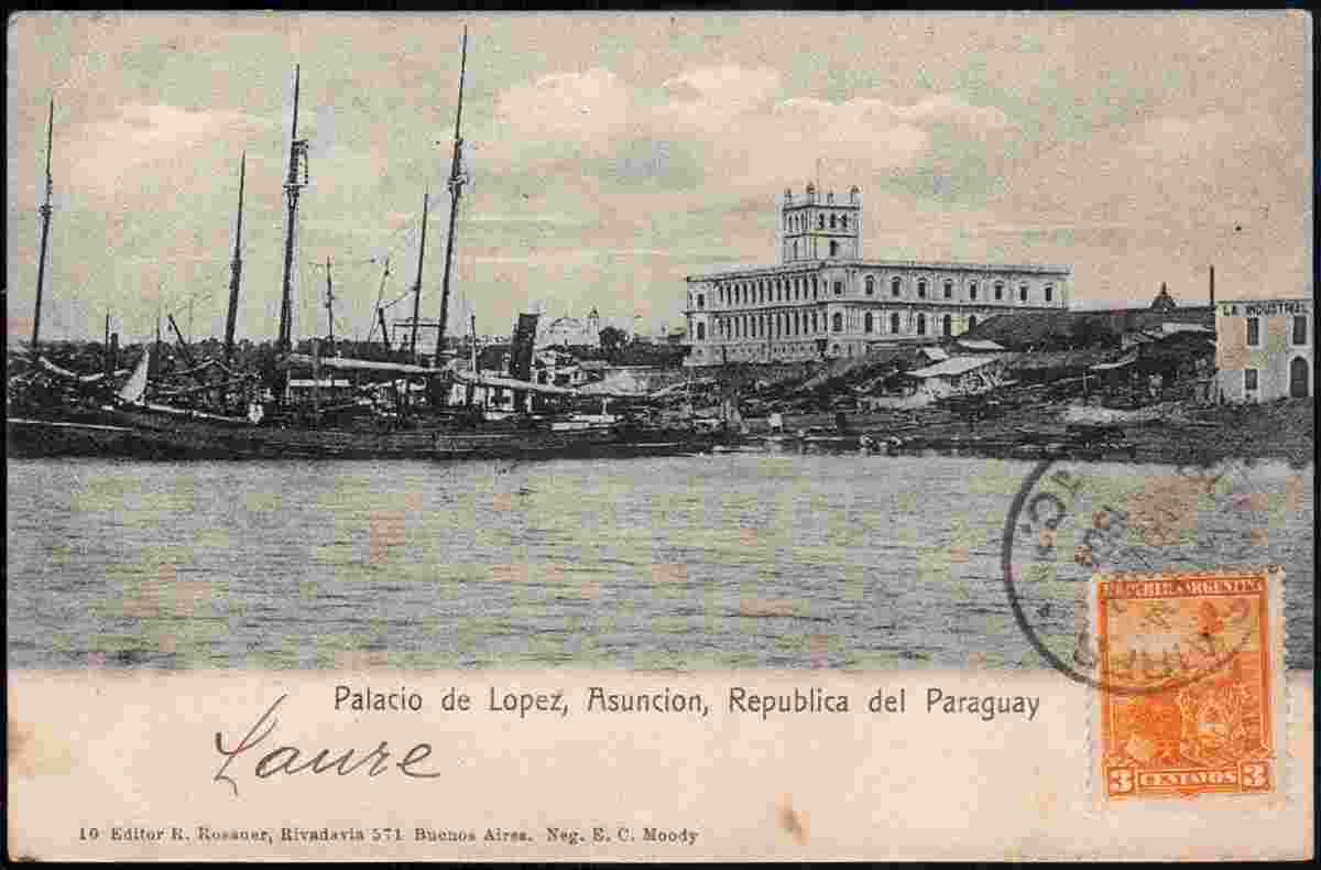 Asunción. Lopez Palace, 1904