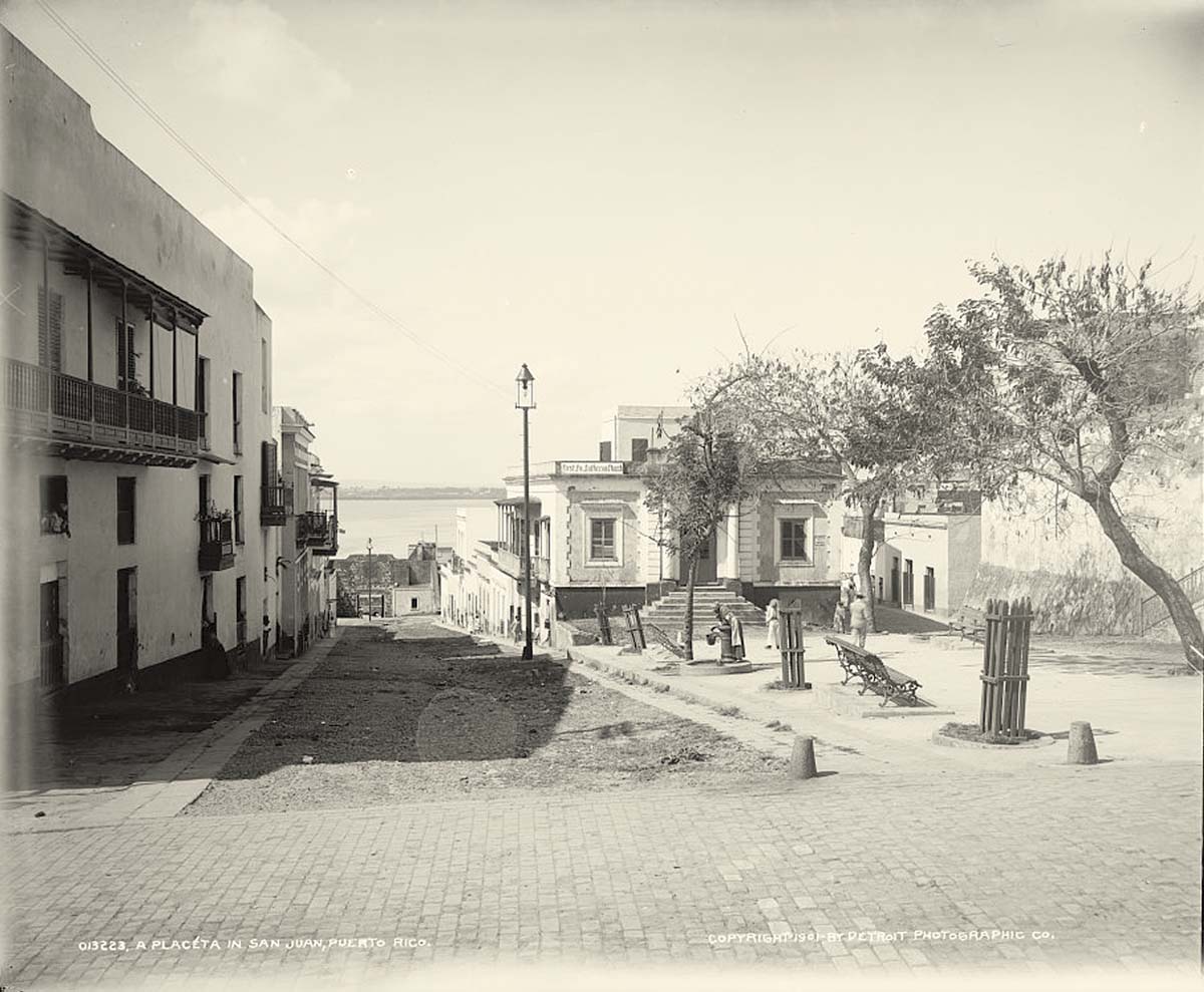San Juan. A Placeta, circa 1900