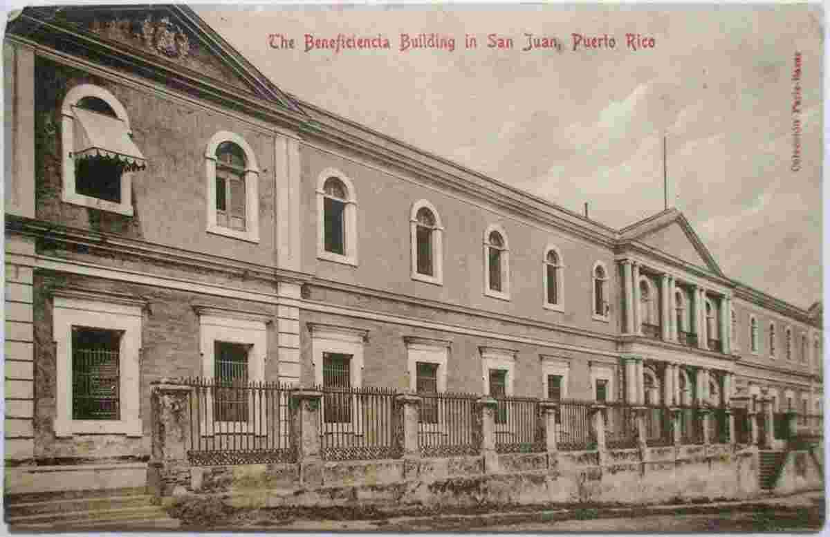 San Juan. Beneficencia Building, 1903
