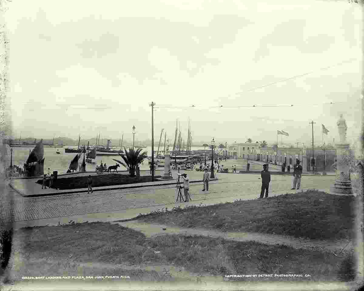 San Juan. Boat landing