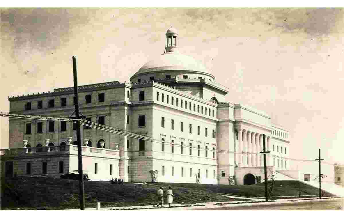 San Juan. Capitol, Government Building, 1934