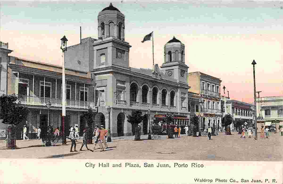 San Juan. City Hall and Plaza