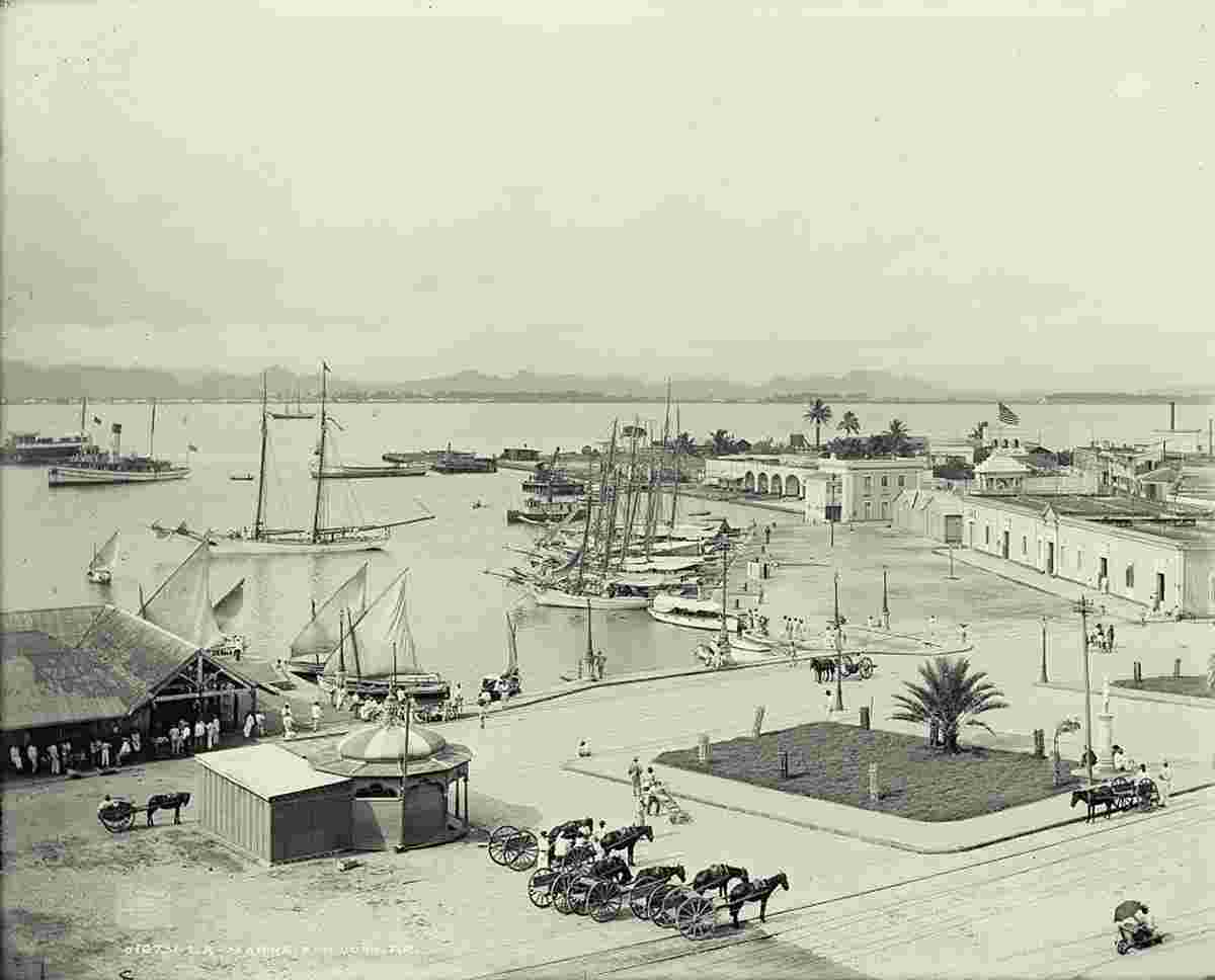 San Juan. Harbor, circa 1900