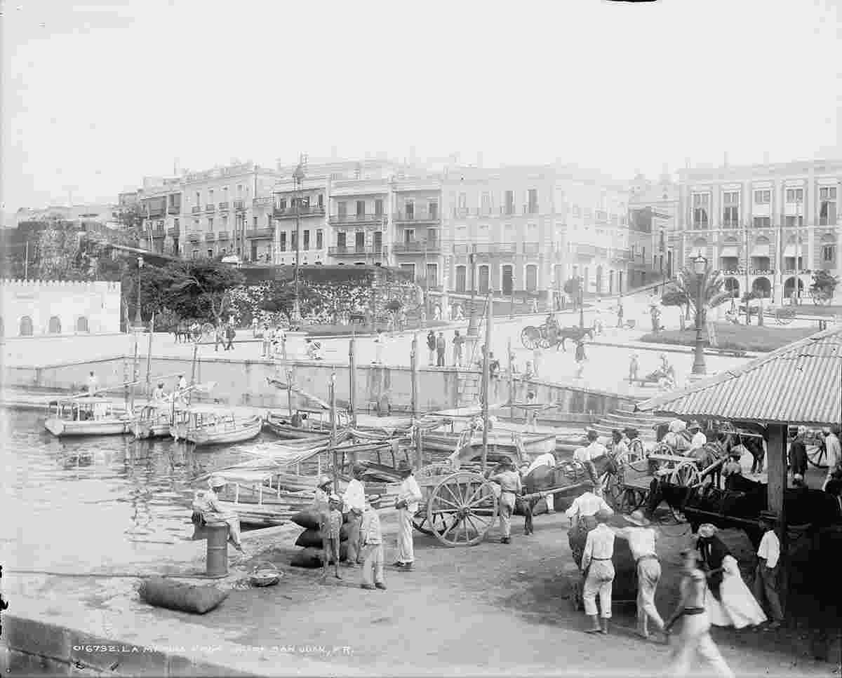 San Juan. Wharf, 1903