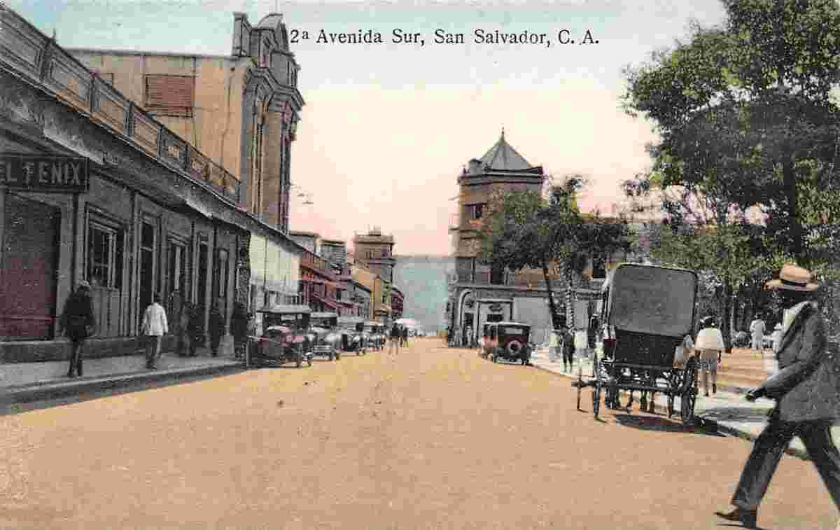 San Salvador. 2a Avenida Sur