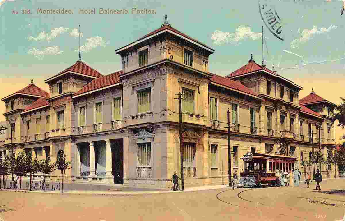 Montevideo. Hôtel Balneario Pocitos