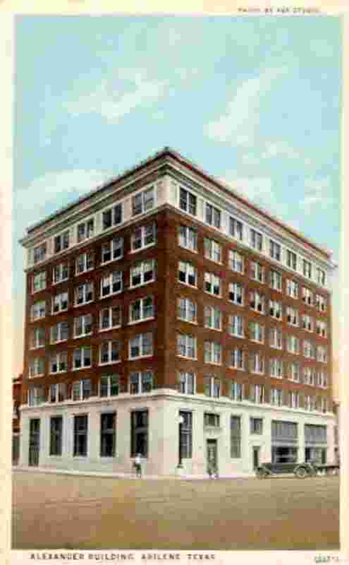 Abilene. Alexander Building, 1905