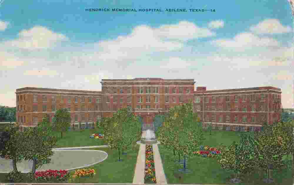 Abilene. Hendrix Memorial Hospital
